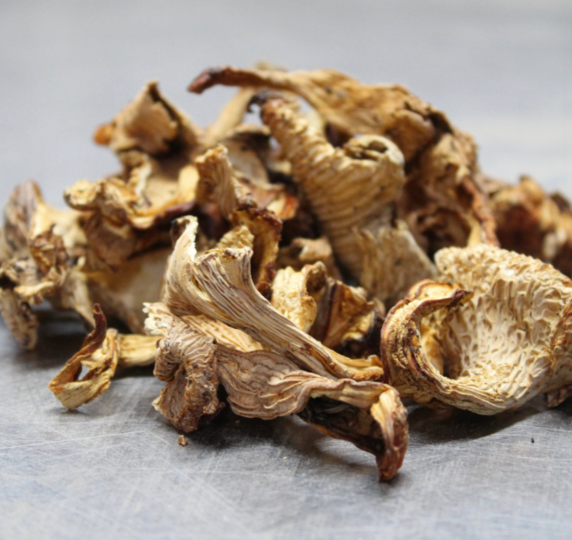 Dried Wild Golden Chanterelle Mushrooms 1 oz.